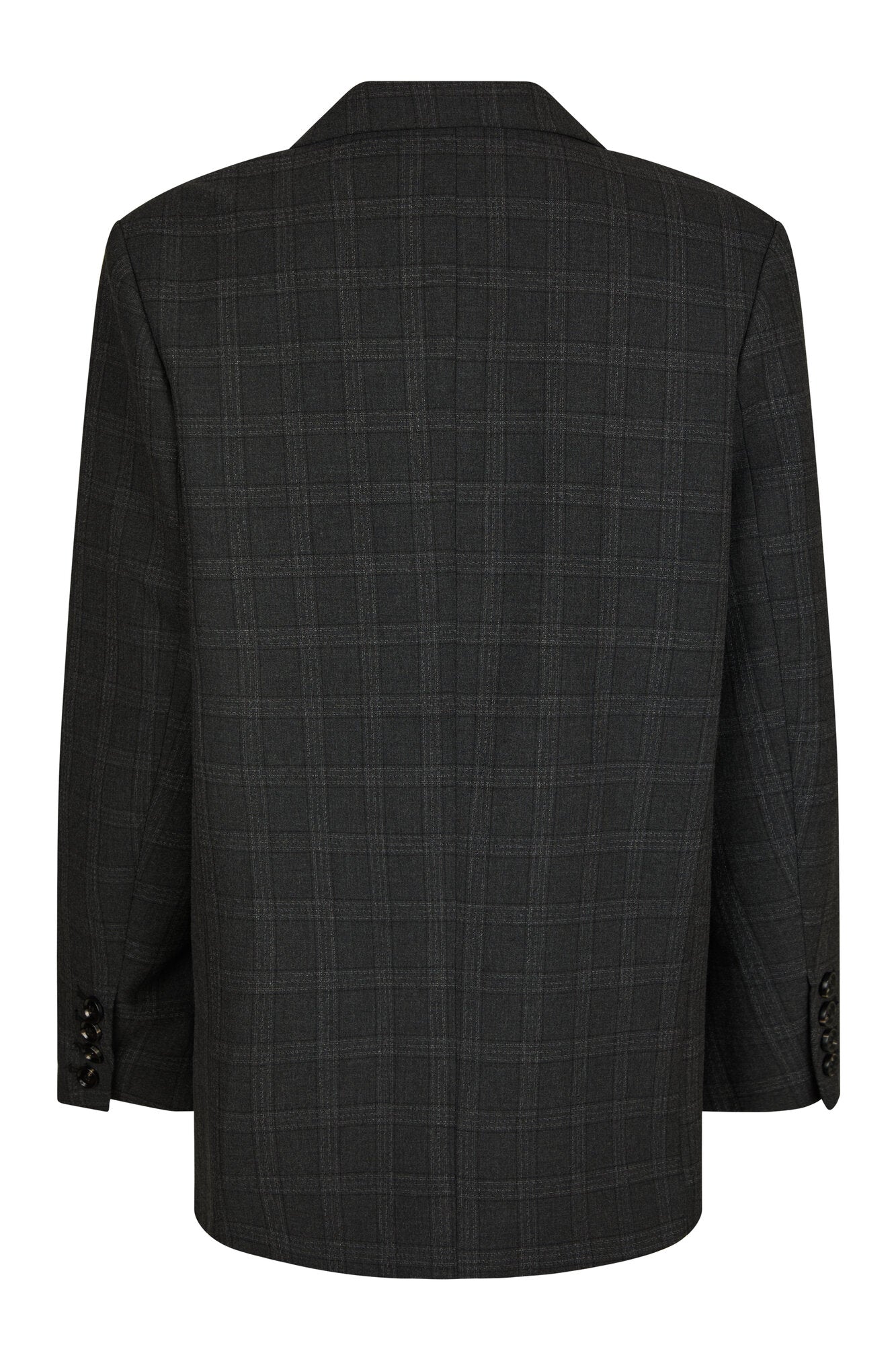 Gaby Check blazer - Antracit
